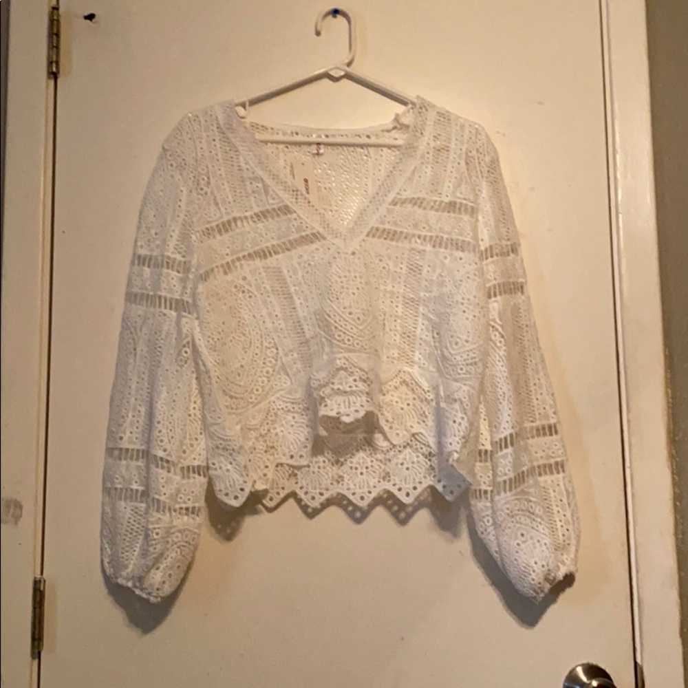 See-through Crop Top